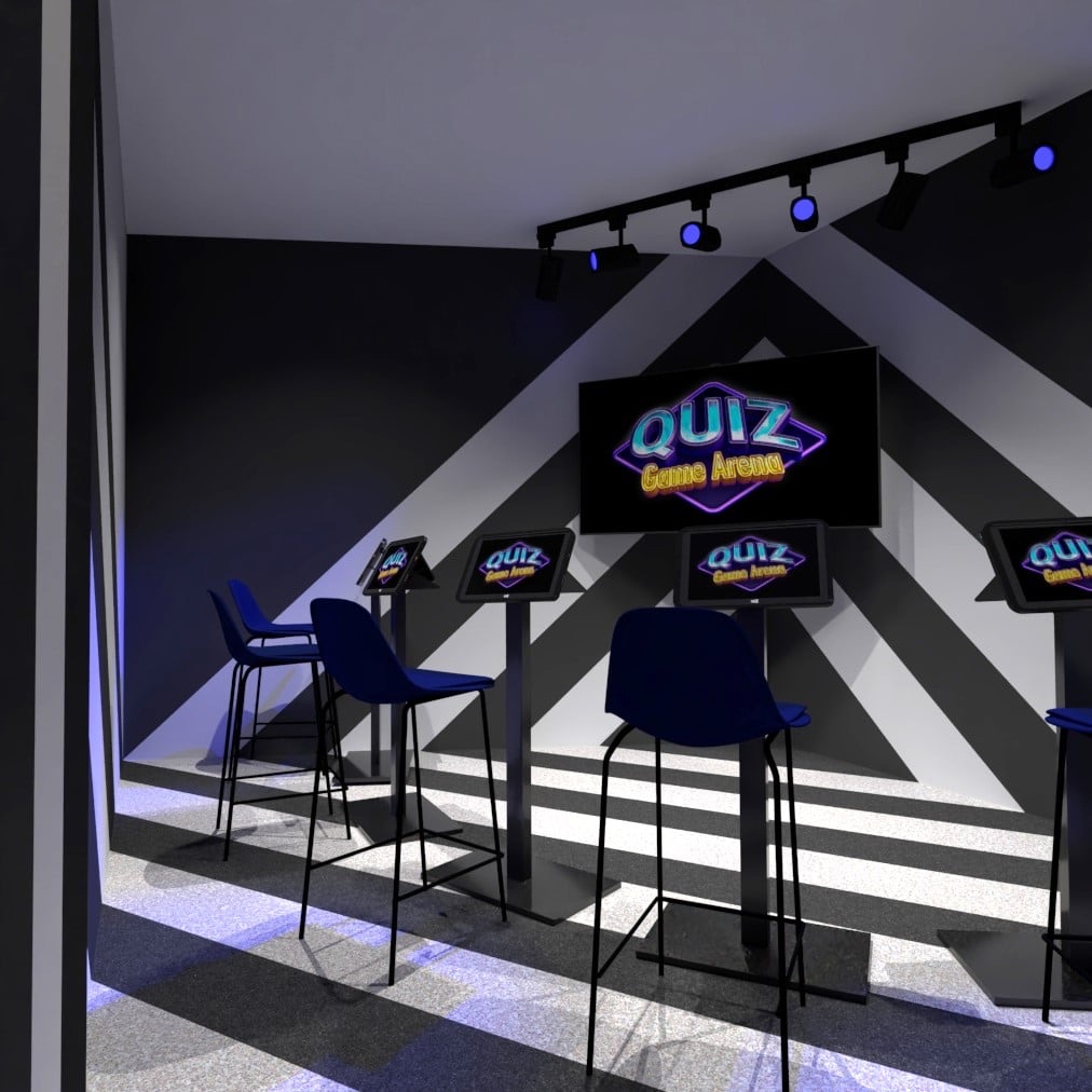Lokal studyjny Quiz Game Arena